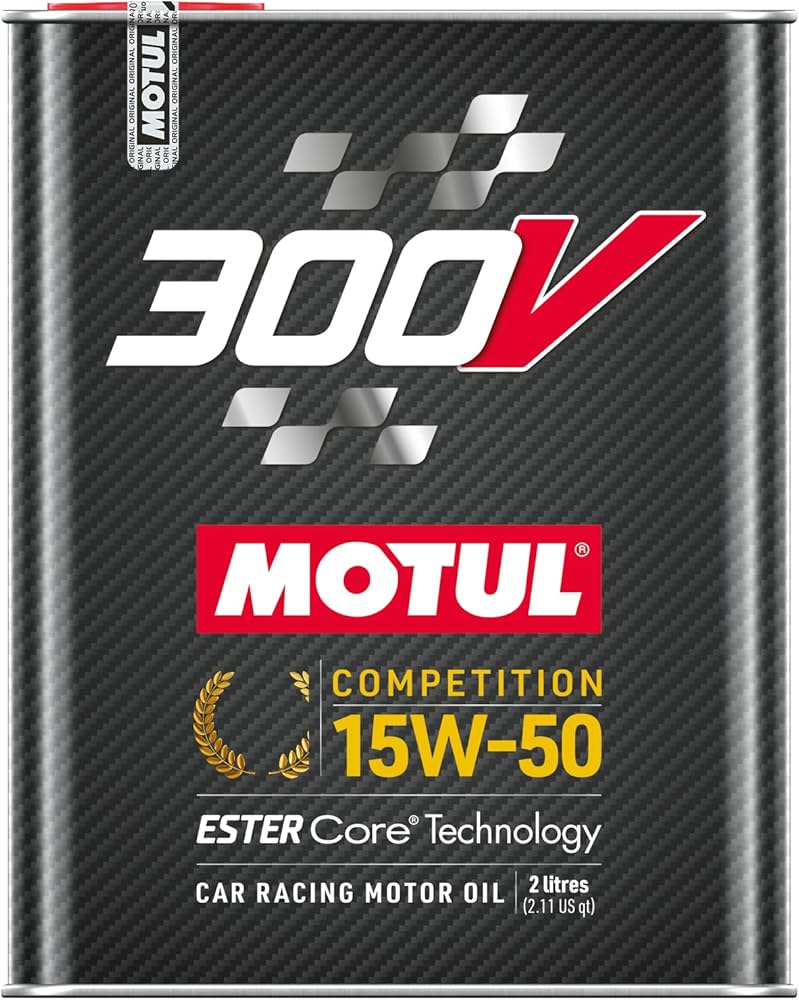 【未開封】MOTUL 300V 15W-50 1L × 6本 Amazon.com: Motul 110860 300V 15W-50 COMPETITION Car Racing
